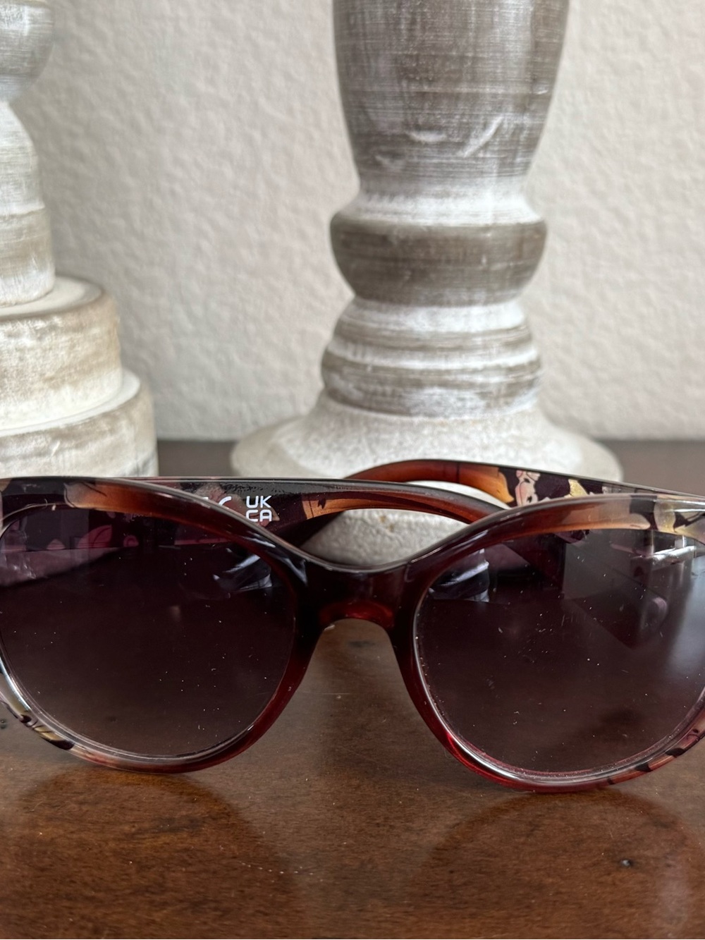 Nannette Tortoiseshell Sunglasses with Brown Gradient Lenses